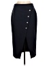 Zara Solid Blue Formal Skirt Size M - photo 1