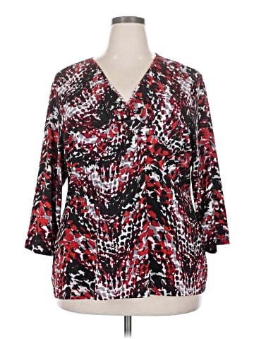 Key Lime Pie 3/4 Sleeve Blouse (view 1)