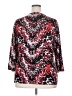 Key Lime Pie Red 3/4 Sleeve Blouse Size 2X - photo 2