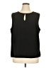 Enlo Black Sleeveless T-Shirt Size 16W - photo 1