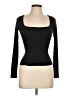 Temptation 100% Polyester Black 3/4 Sleeve T-Shirt Size L - photo 1