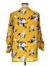 Gibson Floral Yellow 3/4 Sleeve Blouse Size XL - photo 2