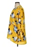 Gibson Floral Yellow 3/4 Sleeve Blouse Size XL - photo 5