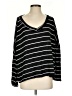 Altar'd State Stripes Black Pullover Sweater Size S - photo 1