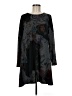 Chico's Paisley Gray Casual Dress Size M - photo 1