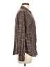 Maurices Tweed Brown Long Sleeve Button-Down Shirt Size M - photo 4