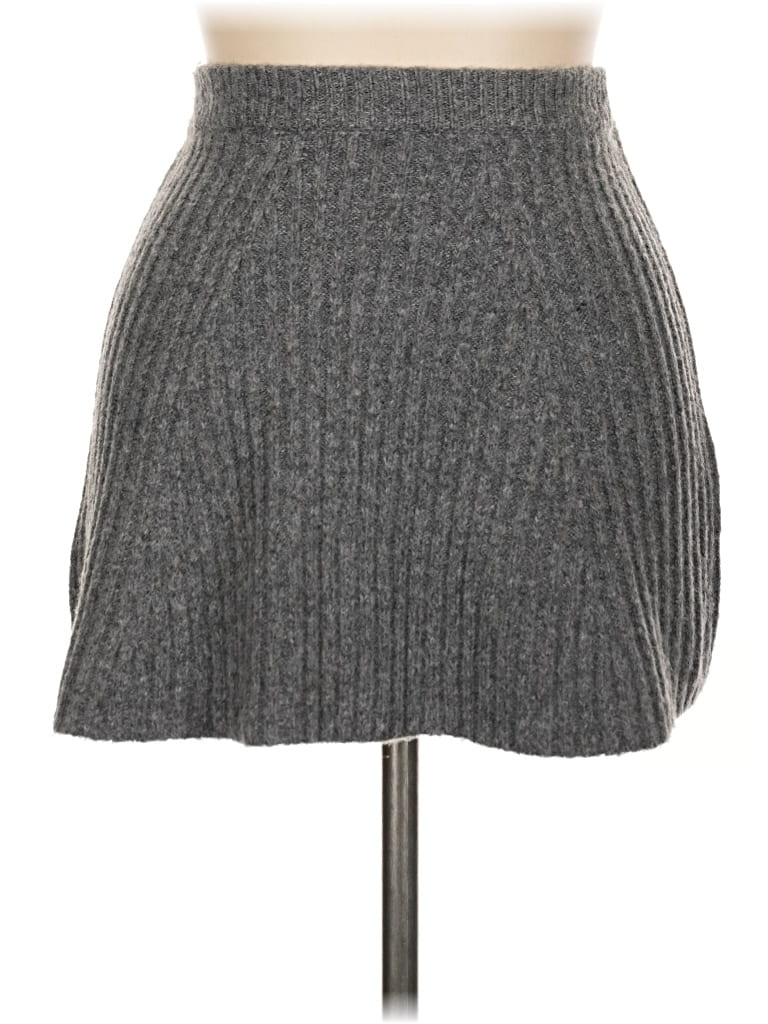 Pre-owned Happily Grey Casual Skirt In Gray