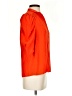 FRAME 100% Silk Orange Short Sleeve Silk Top Size XS - photo 4