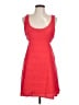 Guess 100% Polyester Solid Red Casual Dress Size L - photo 1