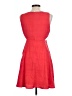Guess 100% Polyester Solid Red Casual Dress Size L - photo 2