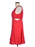 Guess 100% Polyester Solid Red Casual Dress Size L - photo 5