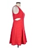 Guess 100% Polyester Solid Red Casual Dress Size L - photo 4
