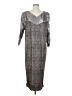 Assorted Brands 100% Polyester Gray Casual Dress Size 24 waist - photo 1