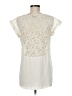 Express Ivory Short Sleeve Blouse Size M - photo 2