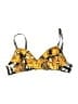 Clover Canyon Print Yellow Swimsuit Top Size M - photo 1