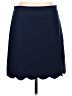 Talbots Solid Blue Casual Skirt Size 10 - photo 1