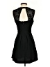 BCBGeneration 100% Polyester Hearts Black Cocktail Dress Size 4 - photo 2