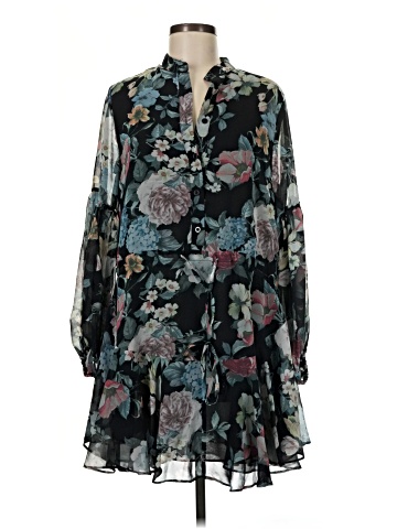 Olivaceous Casual Dress (view 1)