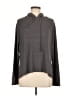 Aqua Gray Long Sleeve Top Size L - photo 1
