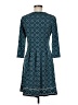 Max Studio Argyle Teal Casual Dress Size M - photo 2