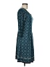 Max Studio Argyle Teal Casual Dress Size M - photo 4