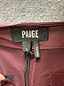 Paige 100% Polyester Burgundy Casual Pants Size 2 - photo 7