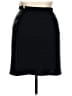 Les Copains Solid Black Formal Skirt Size EU 46 / US 16 - photo 2
