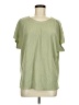 French Laundry 100% Polyester Green Short Sleeve Top Size M - photo 1
