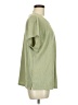 French Laundry 100% Polyester Green Short Sleeve Top Size M - photo 4