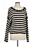 Assorted Brands Stripes Ivory Pullover Sweater Size L - photo 1