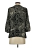 Chico's Paisley Black 3/4 Sleeve T-Shirt Size Lg (2) - photo 2