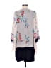 Studio One 100% Polyester Gray Casual Dress Size M - photo 2