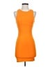 Zara Orange Cocktail Dress Size S - photo 1