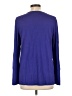 Larry Levine Blue Long Sleeve Blouse Size L - photo 2