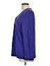 Larry Levine Blue Long Sleeve Blouse Size L - photo 5