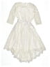 US Angels 100% Polyester Ivory Dress Size 8 - photo 2