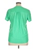 Notations Green Short Sleeve Blouse Size XL - photo 2