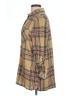 Robert Louis Plaid Brown 3/4 Sleeve Blouse Size L - photo 5