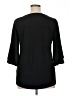 Avenue Black 3/4 Sleeve Top Size 14 - 16 Plus - photo 2