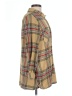 Robert Louis Plaid Brown 3/4 Sleeve Blouse Size L - photo 4