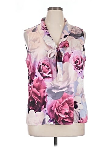 Tahari by ASL Sleeveless Blouse (view 1)