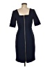 Toccin Solid Blue Cocktail Dress Size 6 - photo 2