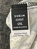 Shein Curve 100% Polyester Houndstooth Black Formal Skirt Size 1X - photo 4
