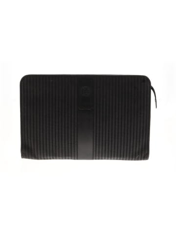 Fendi Vintage Pequin Clutch (view 1)