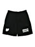 Assorted Brands Hearts Black Athletic Shorts Size M - photo 1