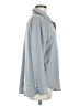 OML 100% Polyester Solid Gray Long Sleeve Blouse Size M - photo 4