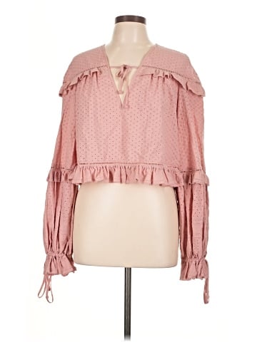 Jonathan Simkhai Long Sleeve Blouse (view 1)