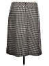Talbots Outlet Houndstooth Gray Casual Skirt Size 12 - photo 2