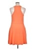 BP. Solid Orange Casual Dress Size 1X - photo 2