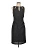 Eliza J 100% Polyester Tweed Gray Cocktail Dress Size 4 - photo 1